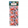 Transparent bags Santa Claus and elves, 20 pieces