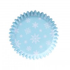 Penguin and snowflake cupcake cases, 60 pieces