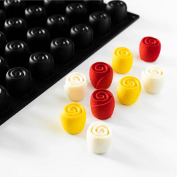 Stampo in silicone Volupté Mini, 48 pezzi