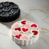 Moule en silicone Coeurs Eros Ø 18 cm