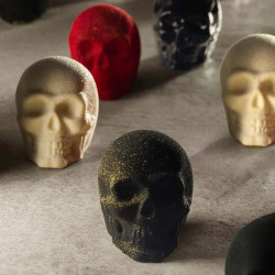 Silikonform Totenkopf, 16 Stück