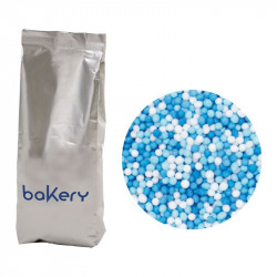 Nonpareilles Blau-Weiss-Mix, 1 kg