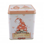 Biscottiera Love Be Mine, 120 x 120 x 145 mm