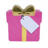Geschenkdose Pink, 95 x 110 x 35 mm