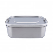 Boîte à lunch en acier inoxydable, 165 x 128 x 57 mm