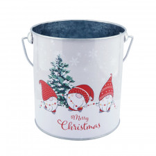 Boîte de rangement Noël, Ø 120 x 130 mm