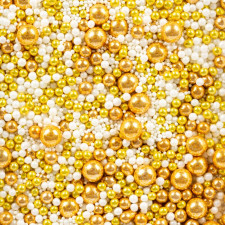 Super Streusel scintillant d'or, 90 g