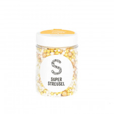Super Streusel scintillant d'or, 90 g