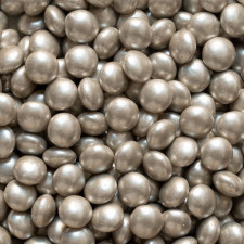 Lenticchie al cioccolato mini silver, 80 g
