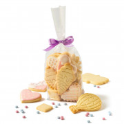 Sachet transparent à fond rigide grand, 100 pièces