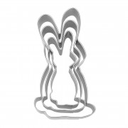 Emporte-pièce Famille de lapins, 3 pièces