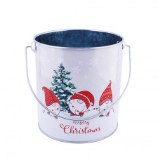 Boîte de rangement Noël, Ø 120 x 130 mm