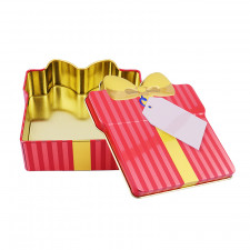Boîte cadeau rouge, 95 x 110 x 35 mm