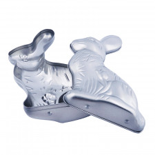 Coniglio in latta per caramelle, 171 x 101 x 57 mm