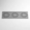 Moule en silicone pour chapeaux couronne de fleurs, 3 pièces