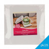 Boîte à gâteaux blanche 33 x 33 x 15 cm, 25 pcs.