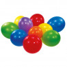 Balloons rainbow large, 100 pieces