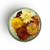 Dried edible strawflowers, 15 pieces