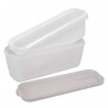 Bac à glace double paroi avec couvercle, 1300 ml