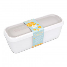 Bac à glace double paroi avec couvercle, 1300 ml