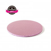 Plateau à tarte Rond extra fort Rose clair Ø 25 cm