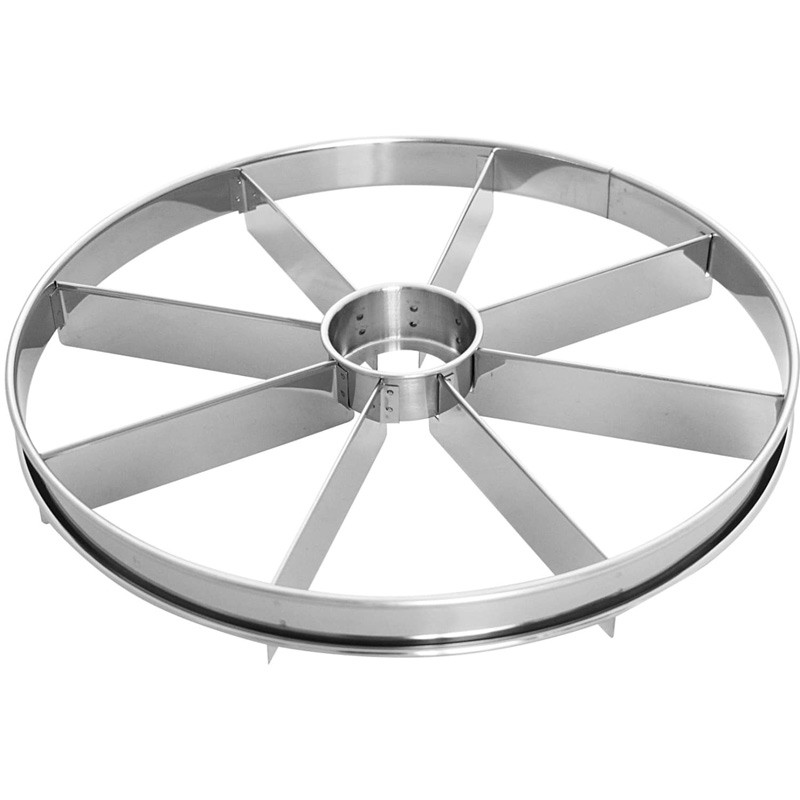 Diviseur de gâteau en acier inoxydable, 8 pièces Diviseur de gâteau en acier inoxydable, 8 pièces