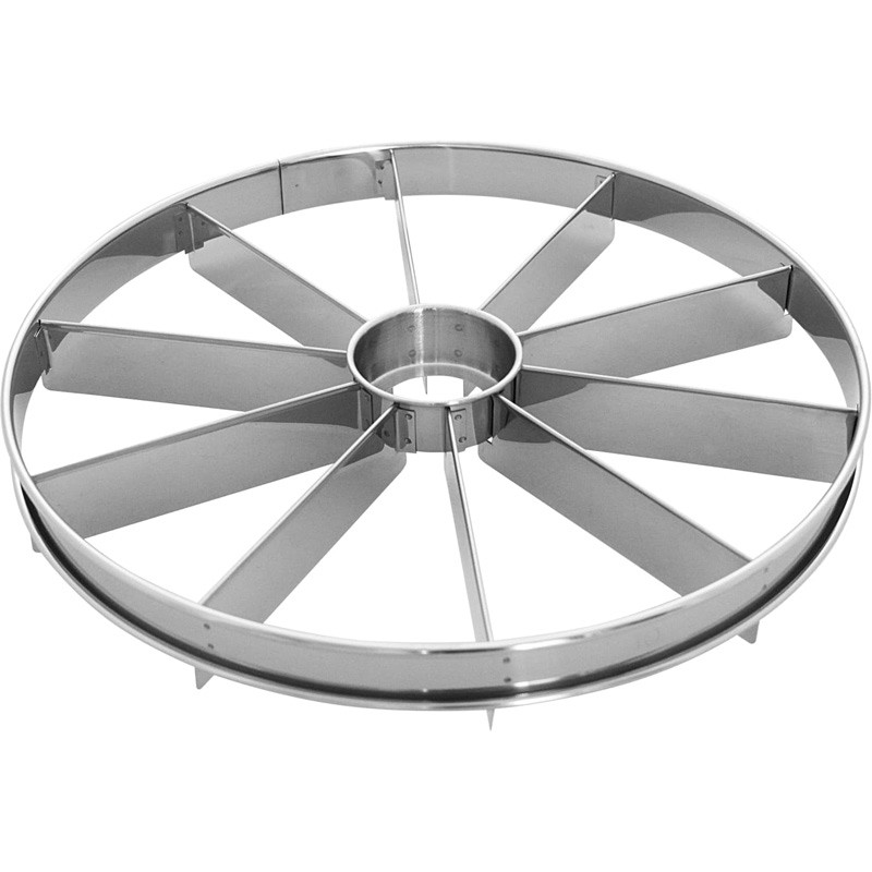 Stainless steel cake divider, 10 pieces Stainless steel cake divider, 10 pieces