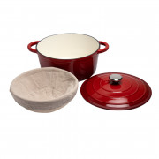 Cast iron bread baking pot set, Ø 26 cm