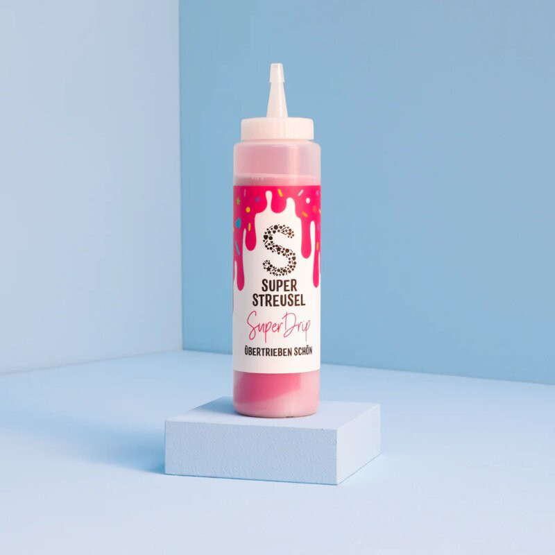 Super Sprinkles Glassa per torte a goccia rosa, 300 g Super Sprinkles Glassa per torte a goccia rosa, 300 g