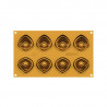 Stampo per tortellini in silicone, 8 pezzi