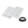 Patisserie Set rund Ø 8 cm, 6 Stück