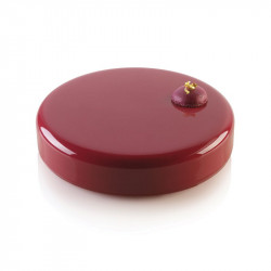 Rounded silicone cylinder mold Ø 18 cm