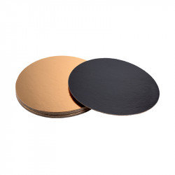 Gold cake base Ø 26 cm, 50 pieces