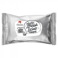 Fondente arrotolato Massa Ticino Pasta di zucchero Sposa Bianca, 250 g