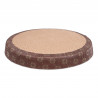 Paper baking dish brown Ø 21 cm, 10 pieces