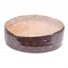 Paper baking dish brown Ø 21 cm, 10 pieces