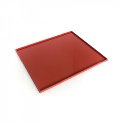 Tapis à roulades en silicone avec bord 56 x 36 x 2 cm