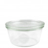 WECK Sturz-Gläser 290 ml mit 80 mm Rundrand, 6 Stück inkl. Glasdeckel