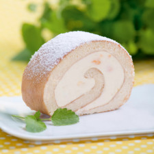 Torta al frutto della passione e alle pesche