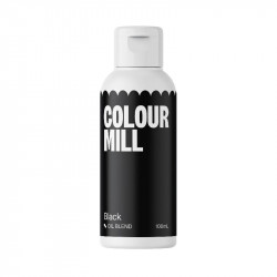 Colour Mill Fettlösliche Pastenfarbe Schwarz, 100 ml