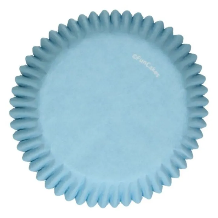 FunCakes cupcake baking cups light blue, 48 pieces