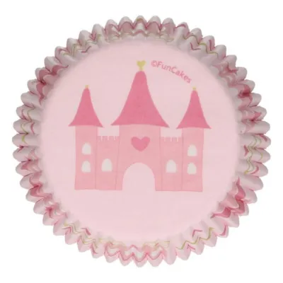 FunCakes Cupcakes-Backförmchen Prinzessin, 48 Stück