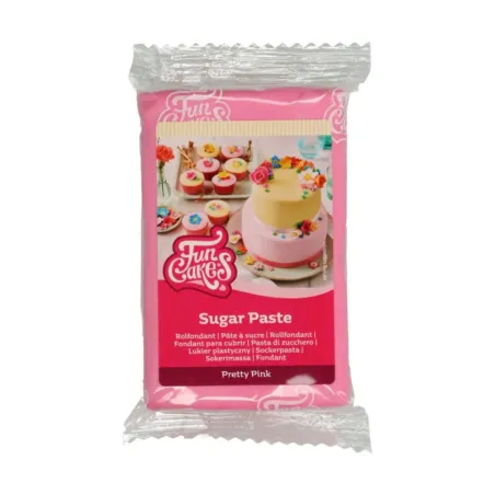 FunCakes Fondant roulé Pretty Pink, 250 g