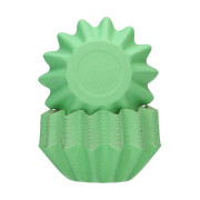 Moules à cupcakes Bloom vert, 48 pièces