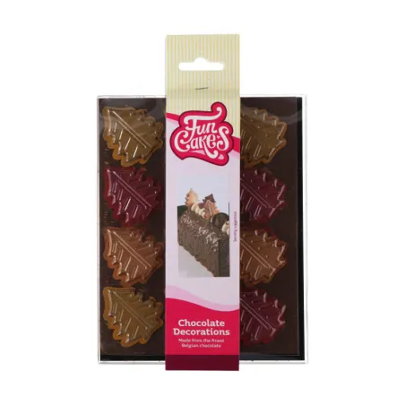 Decorazioni di cioccolato per alberi di Natale, 12 pezzi