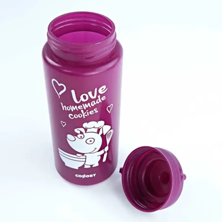 Dough bottle for dog treats Burgundy