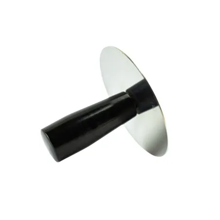 Stainless steel tamper Ø 8 cm