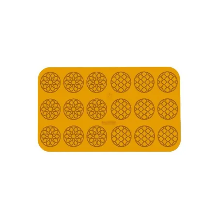 Hüppen silicone mold Mandala, 18 pieces