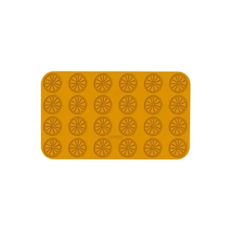 Hüppen Moule en silicone Rondelles de citron, 24 pièces