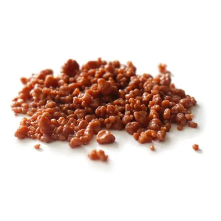 Popping sugar with chocolate flavor
